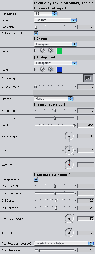 Final Cut Pro 3D-Matrix